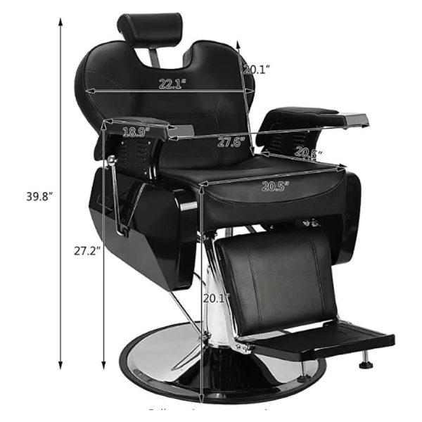 Silla Barberia/Estética Premium Multifuncional modelo 88013