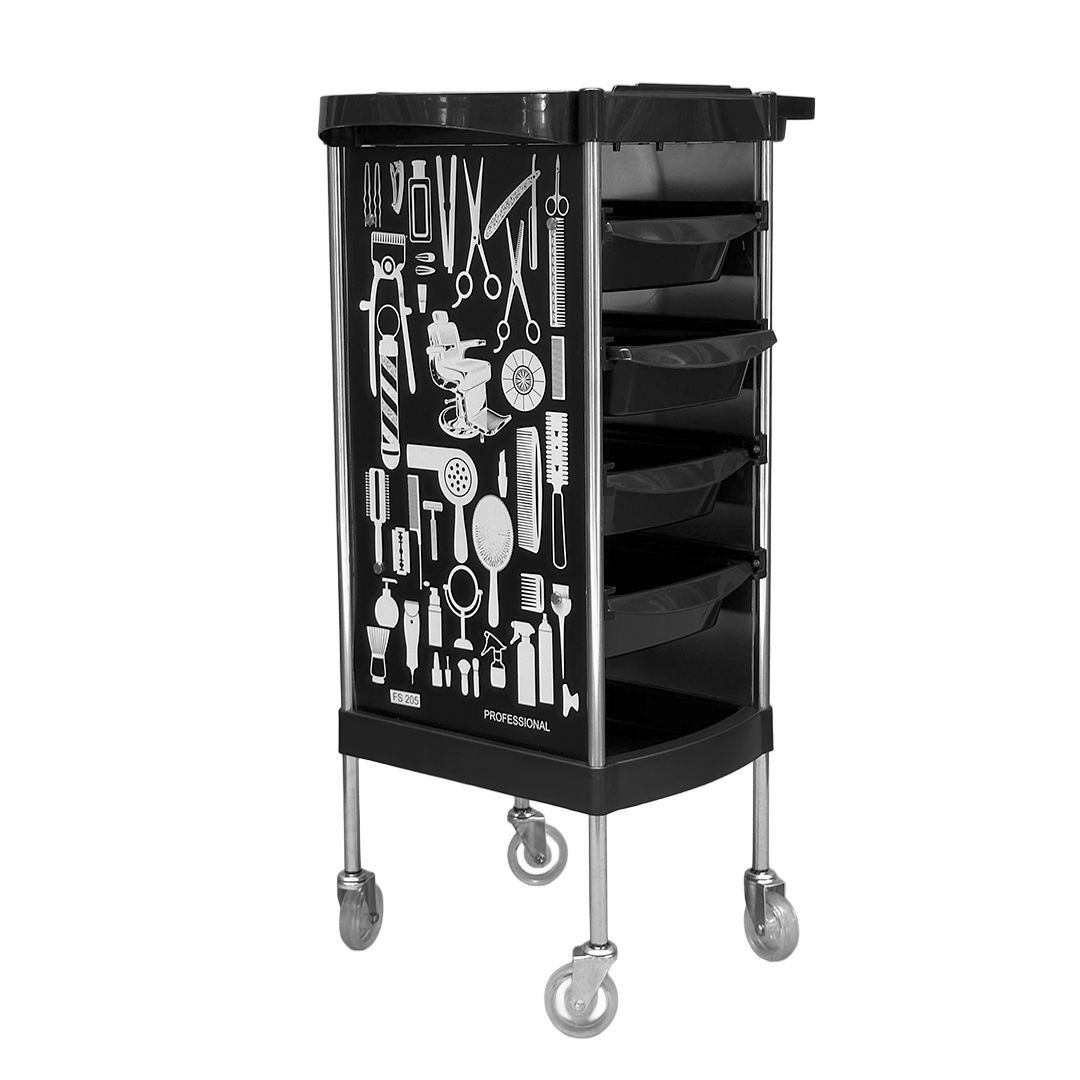 Carrito auxiliar barbero